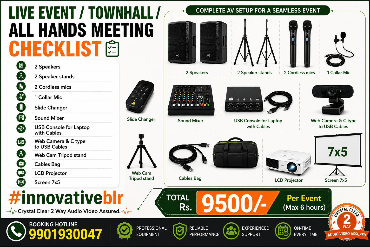 All Hands Meeting  — Audio & Sound rental in Bangalore